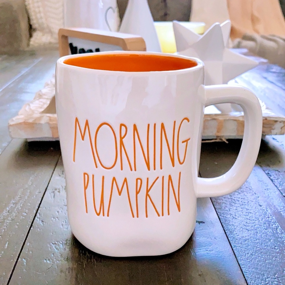 RESERVED Rae Dunn Morning Pumpkin And Cuddle Weather Mugs